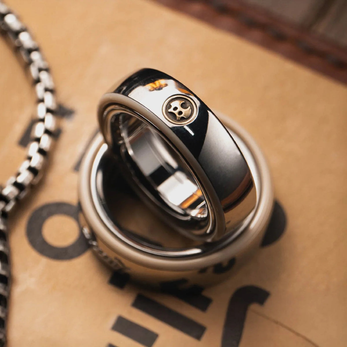 LAUTIE Mechanic-I Slim Fidget Ring