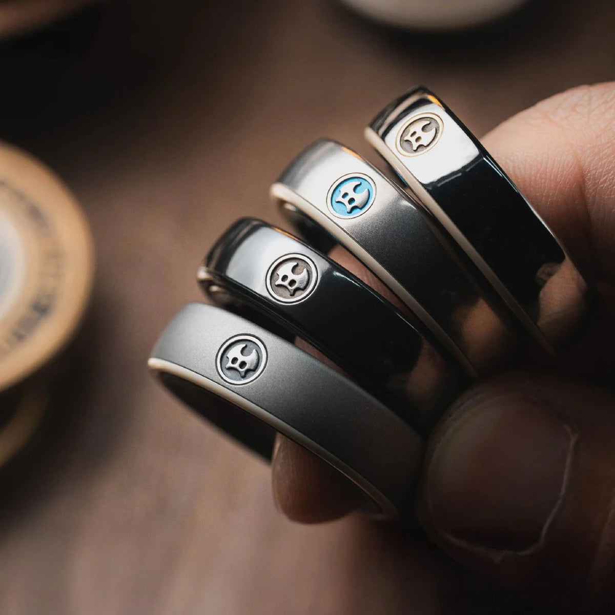 LAUTIE Mechanic-I Slim Fidget Ring