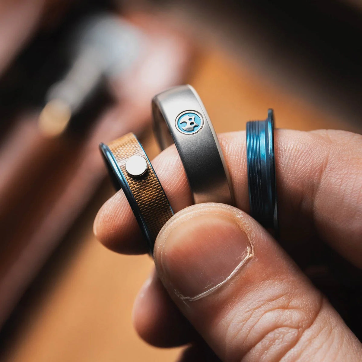 LAUTIE Mechanic-I Slim Fidget Ring